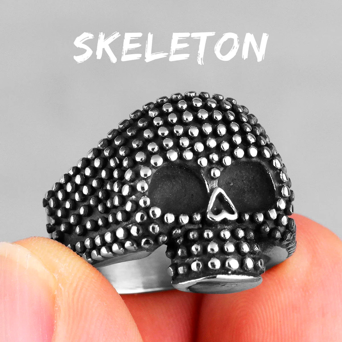 Gold Skull Ring