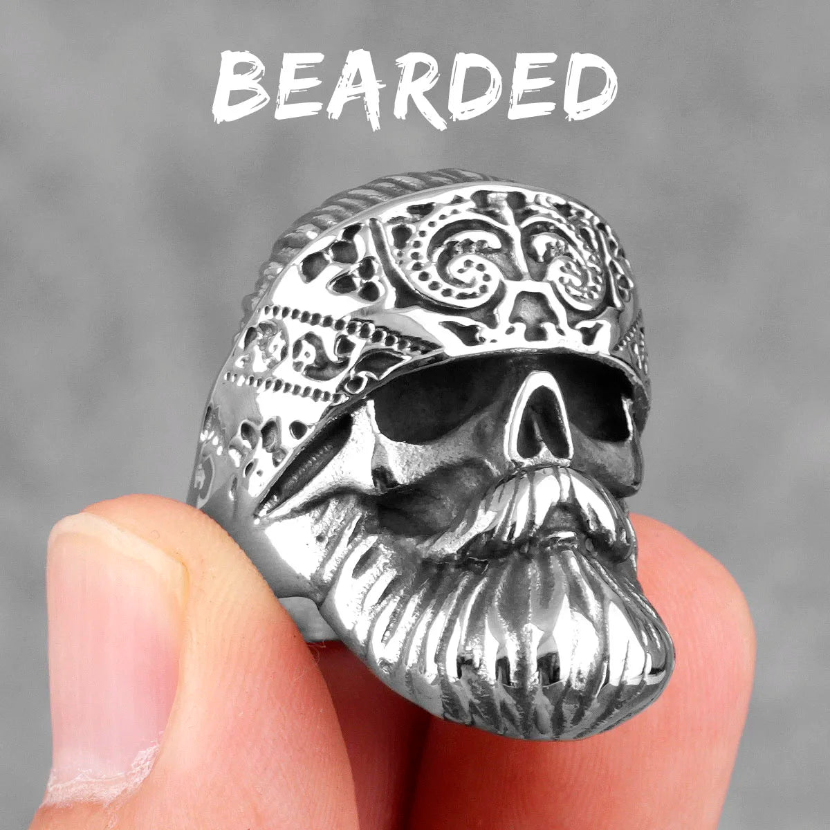 Gold Skull Ring