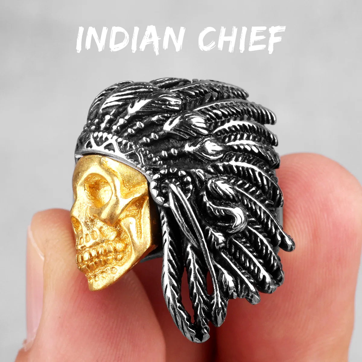 American Mask Ring