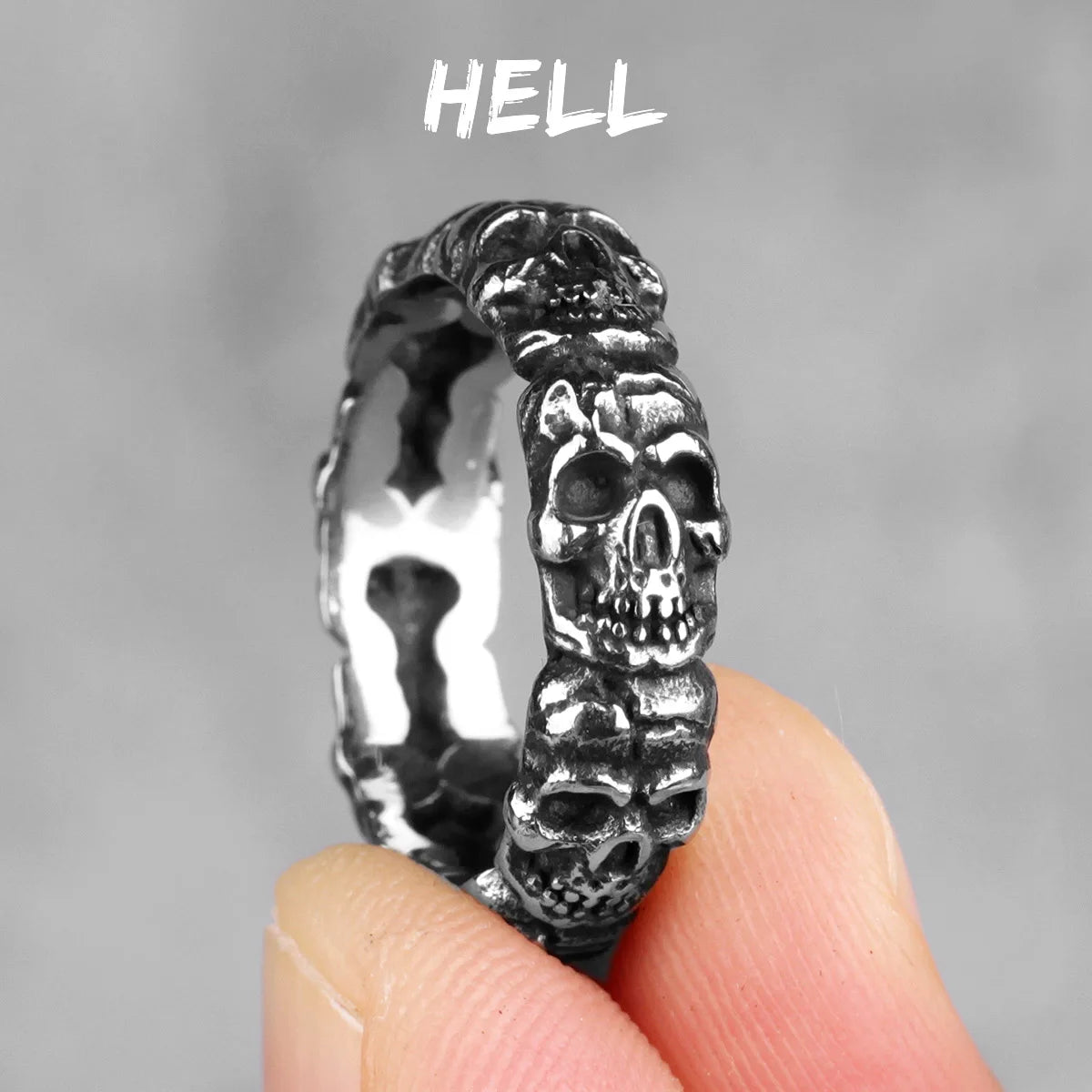 Gold Skull Ring