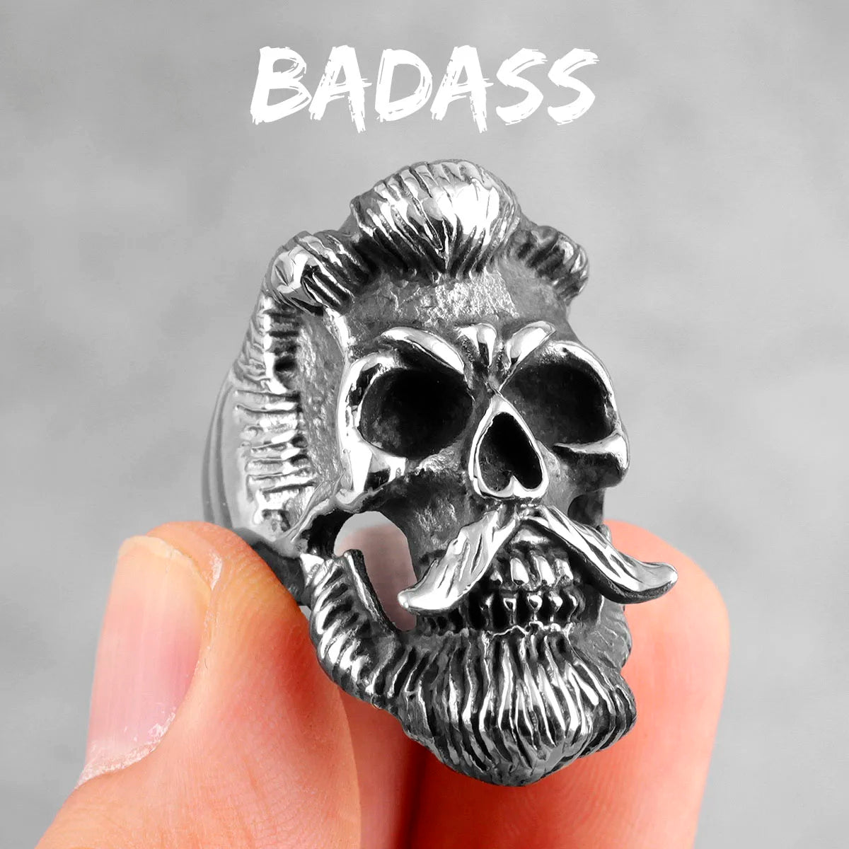 Gold Skull Ring