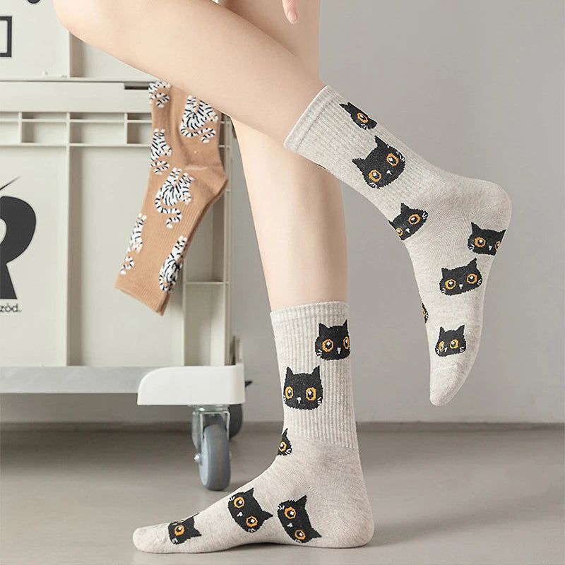 Black Cat Socks