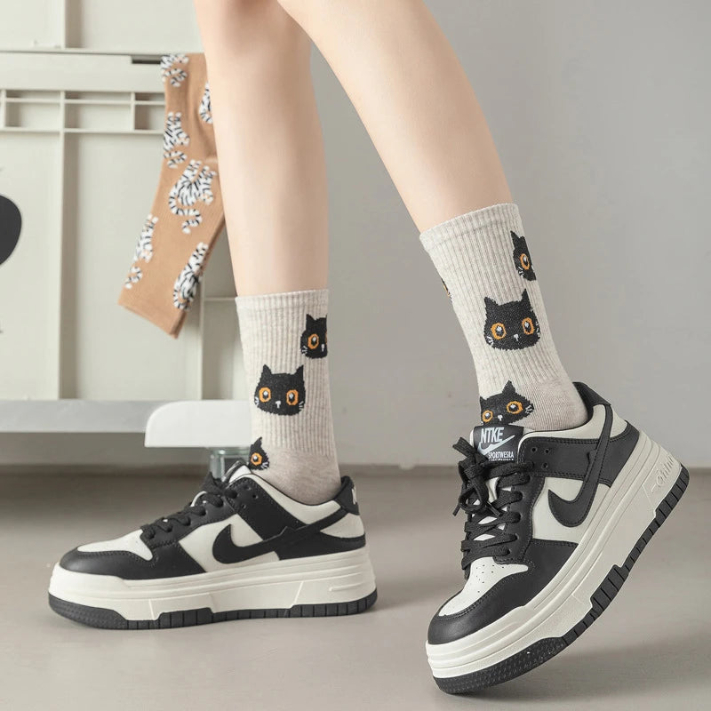 Black Cat Socks