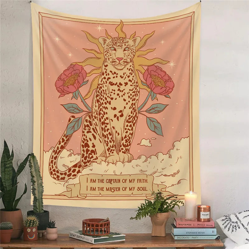 Hand Sign Tapestry